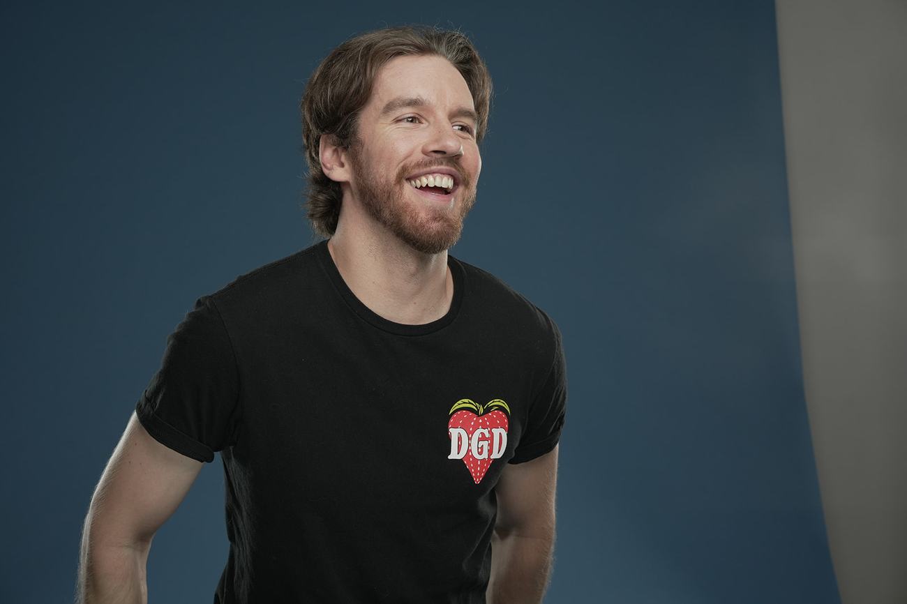 Kyle Bergstresser laughing