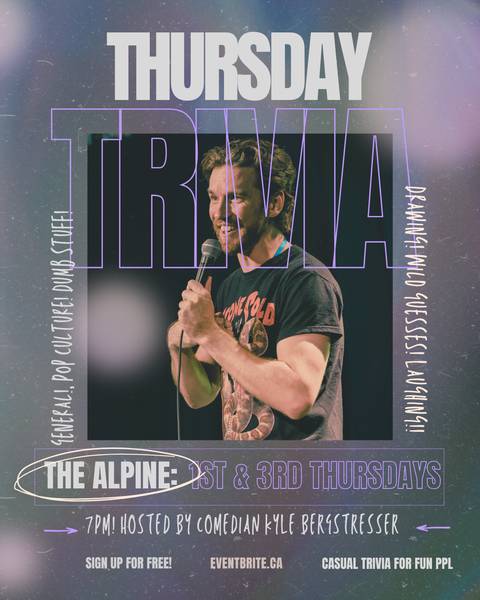 Thursday Trivia at The Alpine flyer